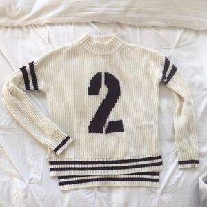 Preppy sweater